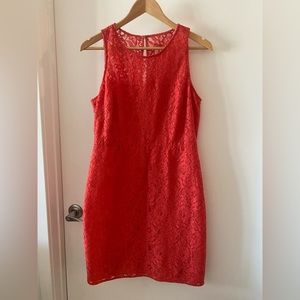 2/$20 - EUC - JCrew lace covered dress